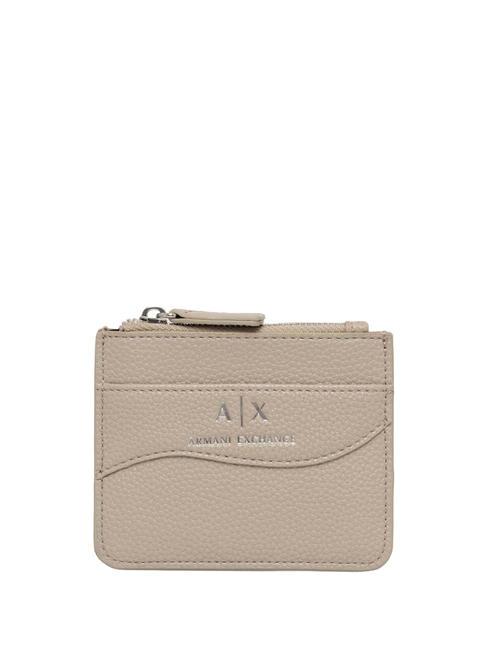 ARMANI EXCHANGE A|X Tarjetero con cremallera pisco - Carteras Mujer