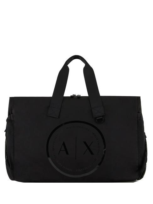 ARMANI EXCHANGE WEEKENDER Bolso de lona con bandolera negro - Bolsas de viaje