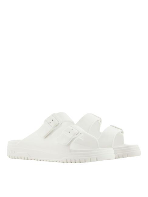 ARMANI EXCHANGE EVA Sandalias blanco óptico - Zapatos Mujer