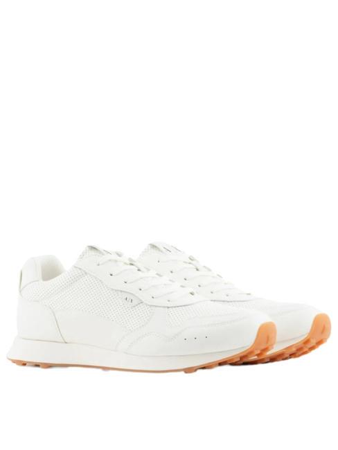 ARMANI EXCHANGE RUNNING Zapatillas de mujer BLANCO / BLANCO APAGADO - Zapatos Mujer