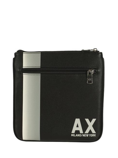 ARMANI EXCHANGE A|X FLAT Cartera negro - Bandoleras Hombre