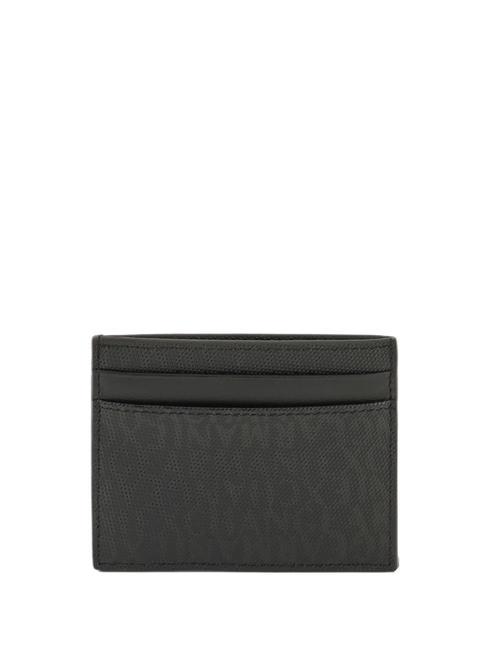 ARMANI EXCHANGE PORTA CARTE DI CREDITO Estampado de logotipo negro Negro - Carteras Hombre