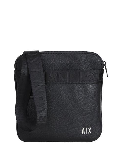 ARMANI EXCHANGE A|X bolso plano negro - Bandoleras Hombre