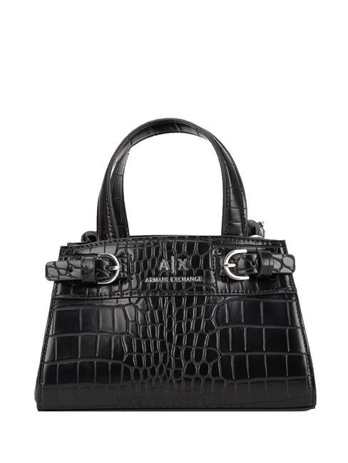 ARMANI EXCHANGE COCCO Mini bolso de mano, con bandolera negro - Bolsos Mujer