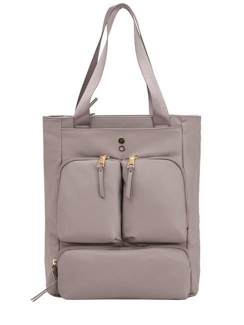 ECHOLAC PURIST -BUCKET  Mochila / Comprador Vertical gris/caqui - Bolsos Mujer