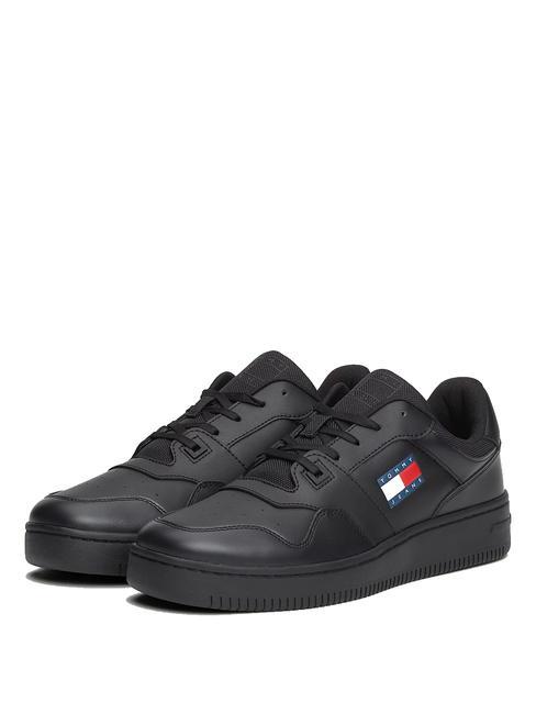 TOMMY HILFIGER TOMMY JEANS Retro Basket  NEGRO - Zapatos Hombre