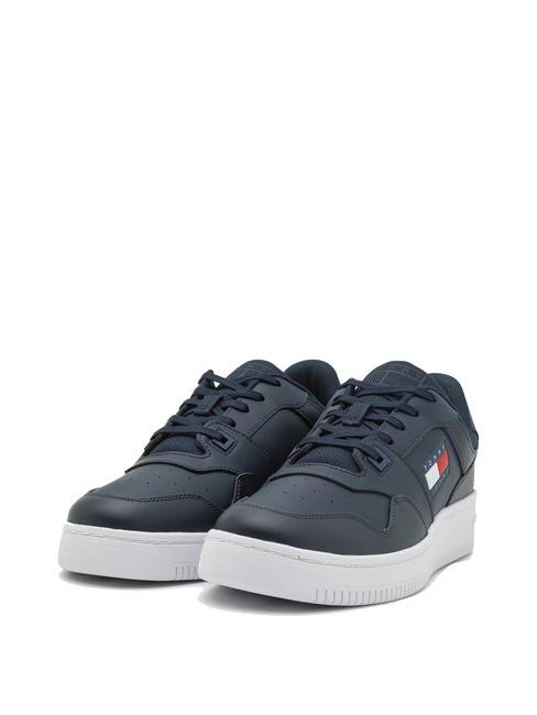 TOMMY HILFIGER TOMMY JEANS Retro Basket  noche oscura azul marino - Zapatos Hombre