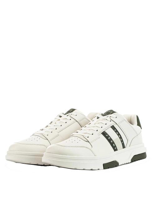 TOMMY HILFIGER TOMMY JEANS THE BROOKLYN ESS Zapatillas de piel bosques profundos - Zapatos Hombre