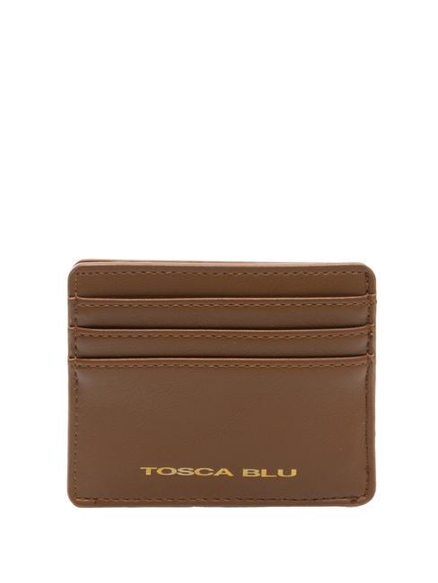 TOSCA BLU ALEXANDRA  Tarjetero plano BROWN - Carteras Mujer