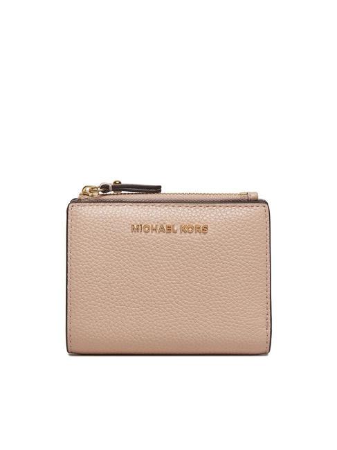 MICHAEL KORS JET SET Cartera pequeña de piel Rosa suave - Carteras Mujer