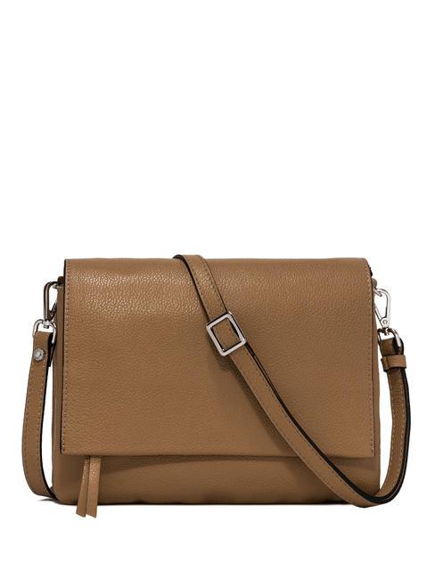 GIANNI CHIARINI THREE Bolso bandolera, en piel. limo - Bolsos Mujer