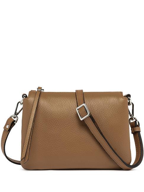 GIANNI CHIARINI THREE  Mini bolso bandolera, en piel. limo - Bolsos Mujer