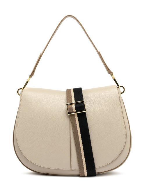 GIANNI CHIARINI HELENA ROUND Bolso de piel con bandolera de cuerda. cordero - Bolsos Mujer