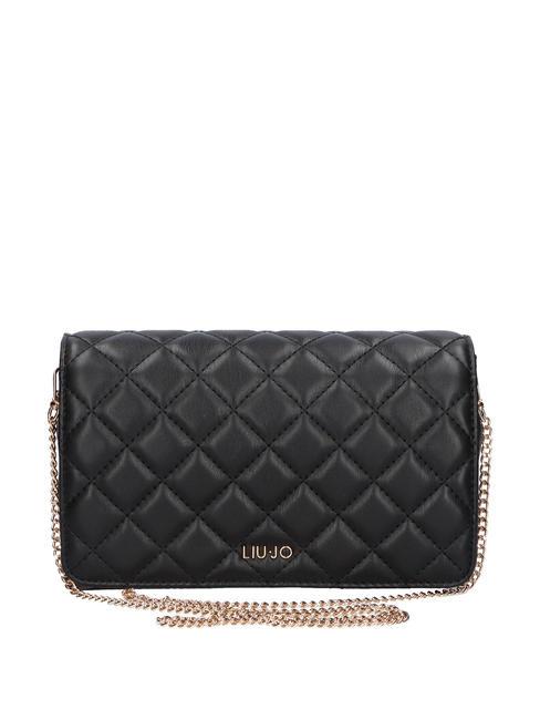 LIUJO RIDHI Quilted Mini bolso de hombro NEGRO - Bolsos Mujer