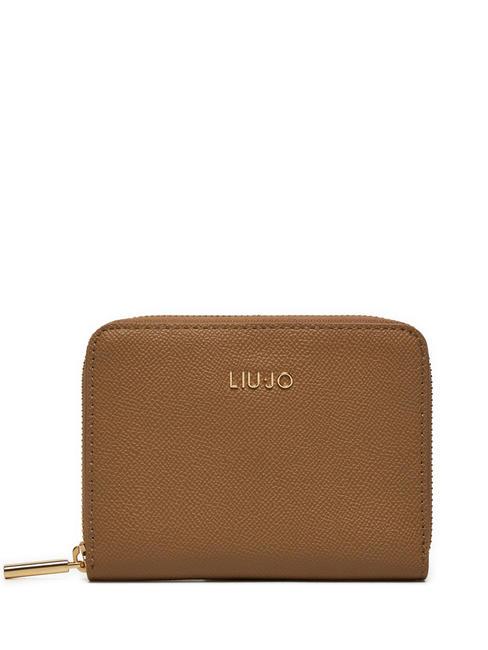 LIUJO NEVET  Cartera mediana con cremallera almendra - Carteras Mujer