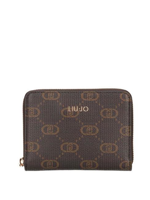 LIUJO MANHATTAN Cartera con cremallera moca - Carteras Mujer