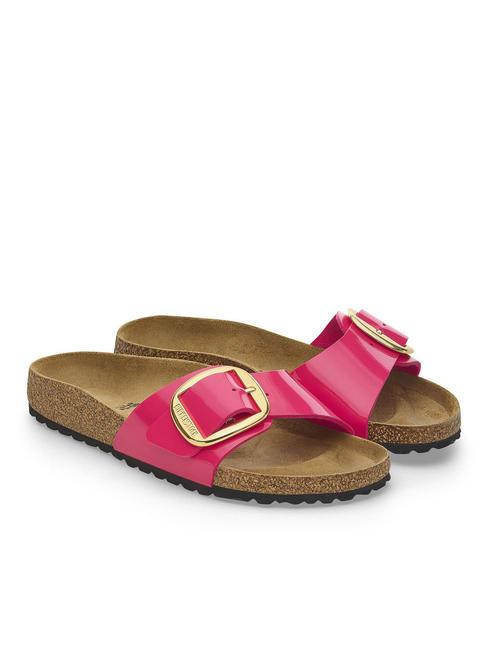 BIRKENSTOCK MADRID BIG BUCKLE Sandalias y zapatillas de charol. fusión fucsia - Zapatos Mujer