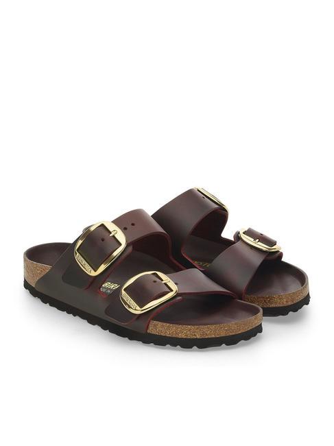 BIRKENSTOCK ARIZONA BIG BUCKLE Zapatillas y sandalias de piel. zinfandel - Zapatos Mujer