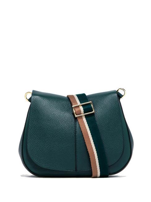 GIANNI CHIARINI HELENA ROUND Bolso de piel con doble bandolera. tormenta de lluvia - Bolsos Mujer