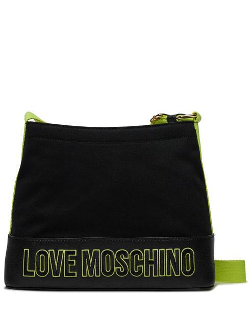 LOVE MOSCHINO FREE TIME  bolsa de vagabundo negro - Bolsos Mujer