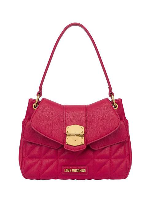 LOVE MOSCHINO CLICK HEART Bolso de hombro, con bandolera ROJO - Bolsos Mujer