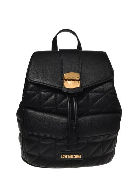 LOVE MOSCHINO CLICK HEART Mochila negro - Bolsos Mujer