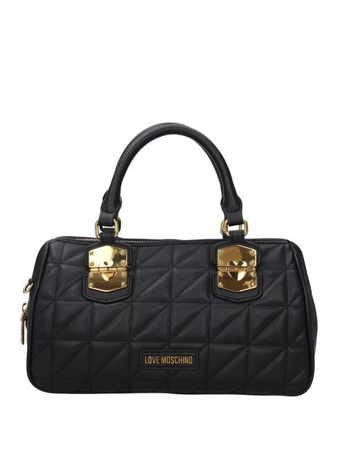 LOVE MOSCHINO CLICK HEART  Bolso de mano, con bandolera negro - Bolsos Mujer