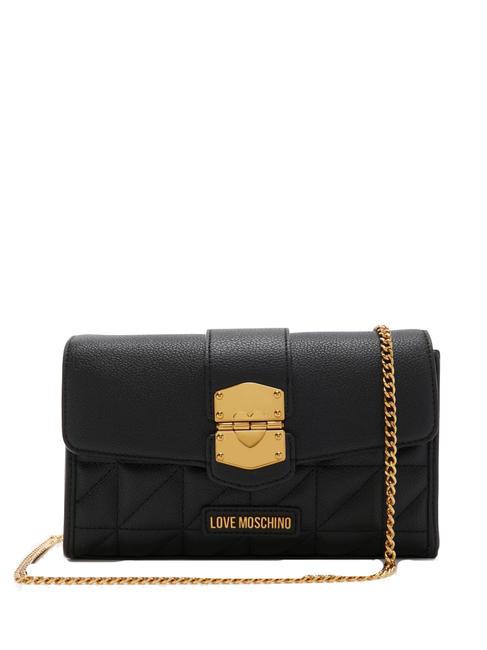 LOVE MOSCHINO SMART DAILY  Bolso de hombro negro - Bolsos Mujer