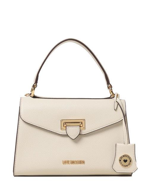 LOVE MOSCHINO CLICK  Bolso de mano, con bandolera Marfil - Bolsos Mujer