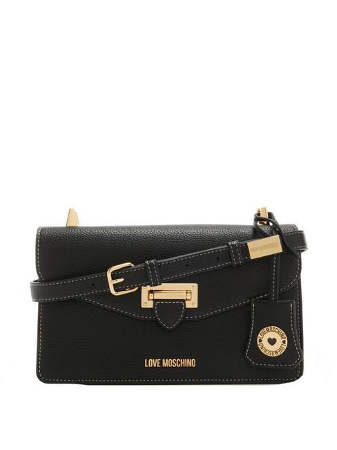 LOVE MOSCHINO CLICK Bolsa de hombro negro - Bolsos Mujer