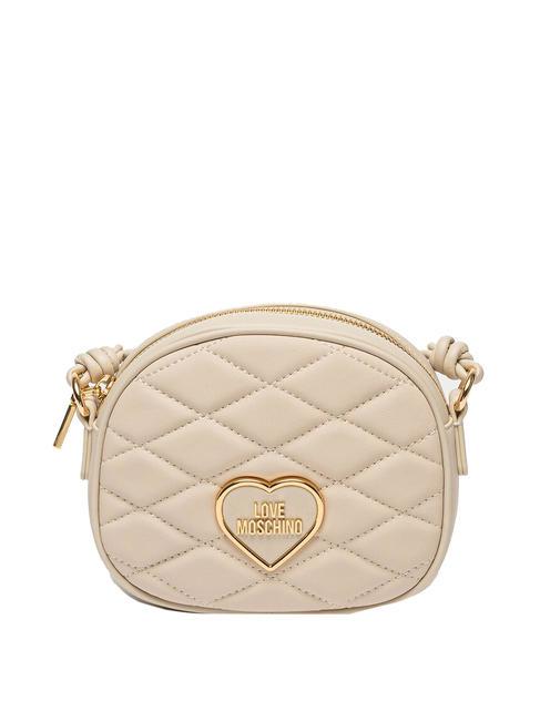 LOVE MOSCHINO ROMANTIC Microbolso de hombro Marfil - Bolsos Mujer