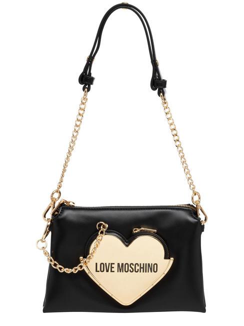 LOVE MOSCHINO BABY CRADLE Bolsa de hombro negro - Bolsos Mujer