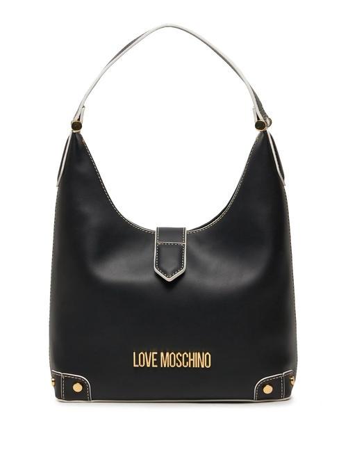 LOVE MOSCHINO BUNNY  Bolsa de hombro negro - Bolsos Mujer