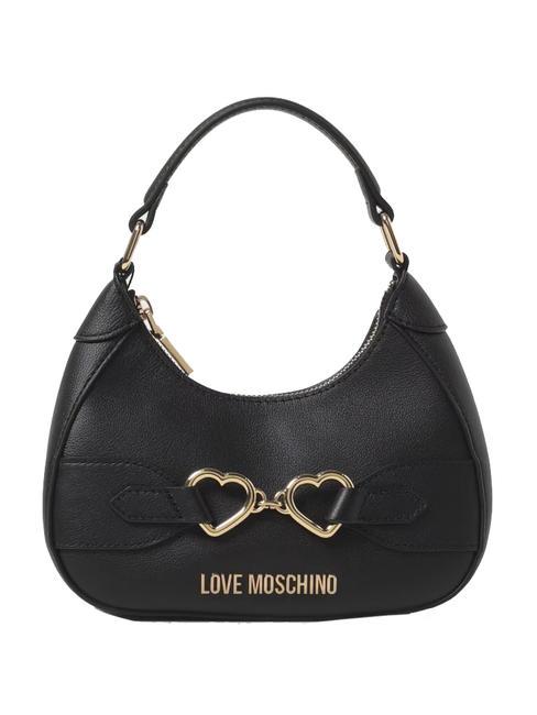 LOVE MOSCHINO LOVER  Mini bolso de mano, con bandolera negro - Bolsos Mujer