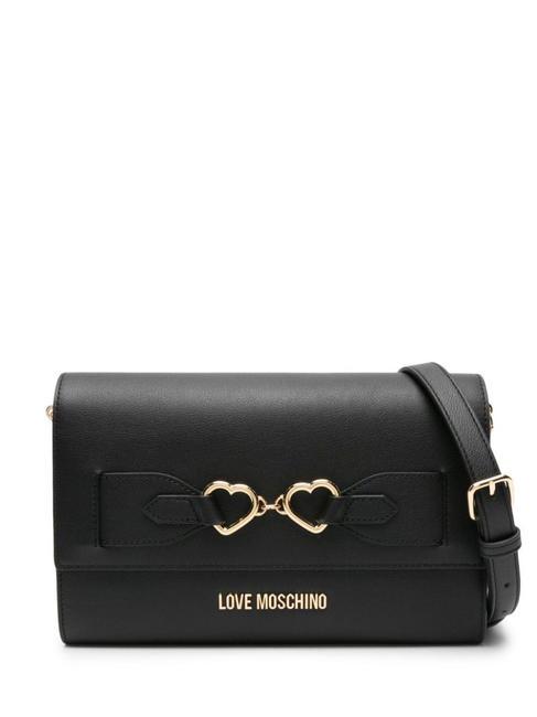 LOVE MOSCHINO LOVER  bolsa de hombro negro - Bolsos Mujer