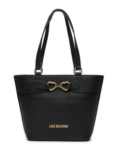 LOVE MOSCHINO LOVER  Bolsa de la compra negro - Bolsos Mujer