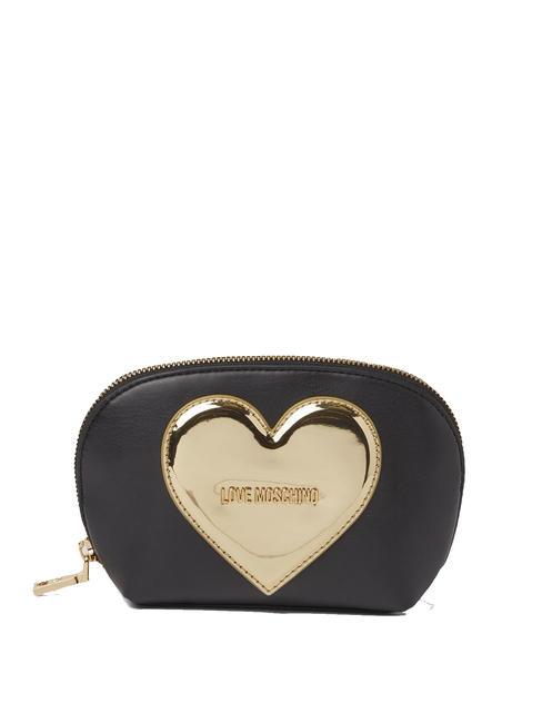 LOVE MOSCHINO GOLDEN HEART  Cartera negro - Carteras Mujer