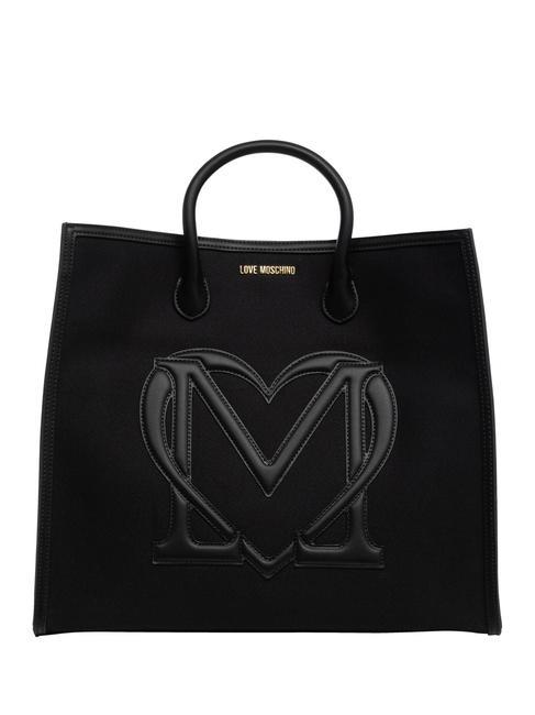 LOVE MOSCHINO SPORTY LOVE  Bolso de mano, con bandolera negro - Bolsos Mujer