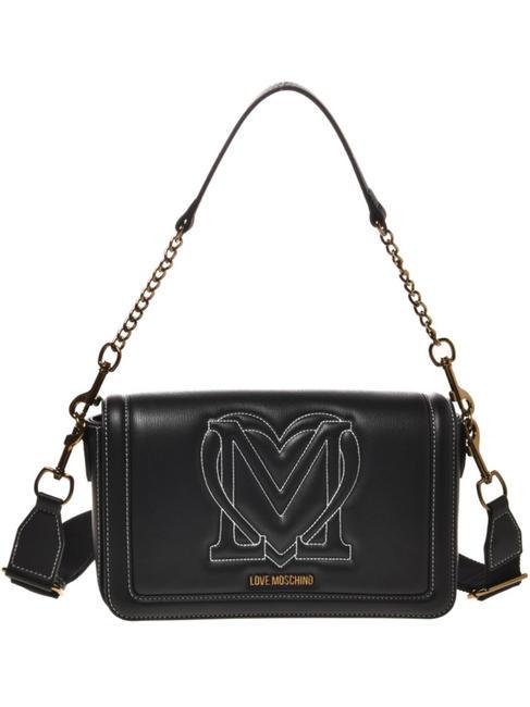 LOVE MOSCHINO MY HEART Bolso de hombro, con bandolera negro - Bolsos Mujer