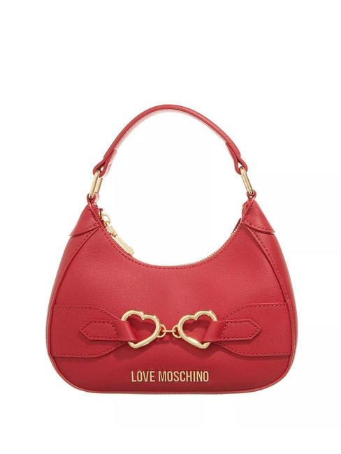 LOVE MOSCHINO LOVER  Mini bolso de mano, con bandolera rojo - Bolsos Mujer