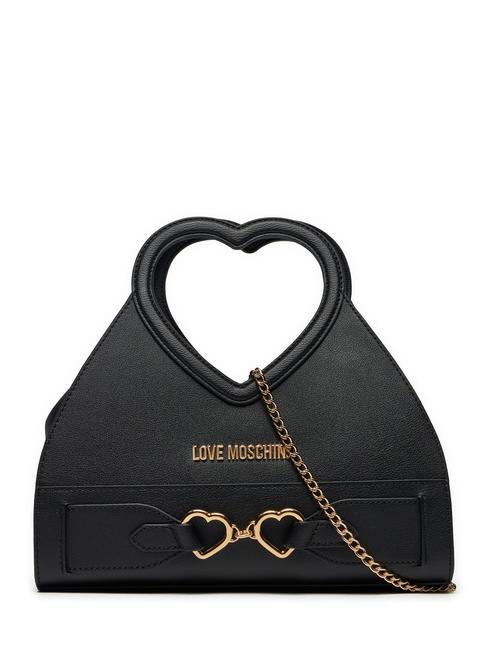 LOVE MOSCHINO LOVER NYLON Bolso de mano, con bandolera negro - Bolsos Mujer