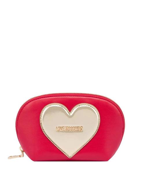 LOVE MOSCHINO GOLDEN HEART  Cartera rojo - Carteras Mujer