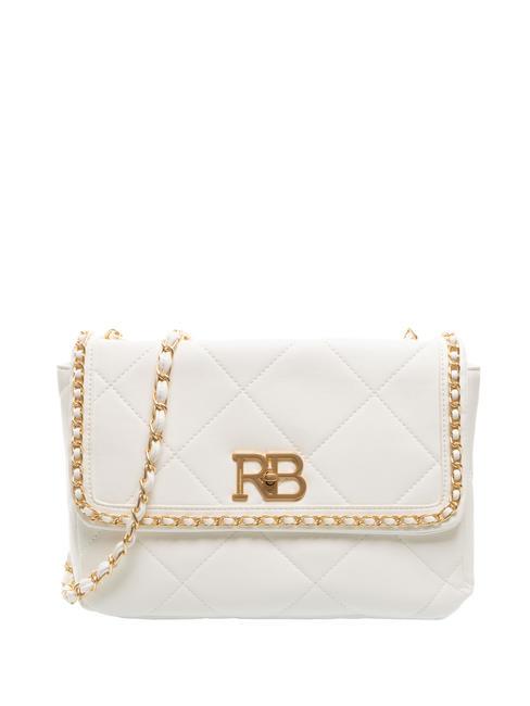 ROCCOBAROCCO AGATA Bolso de hombro acolchado blanco - Bolsos Mujer