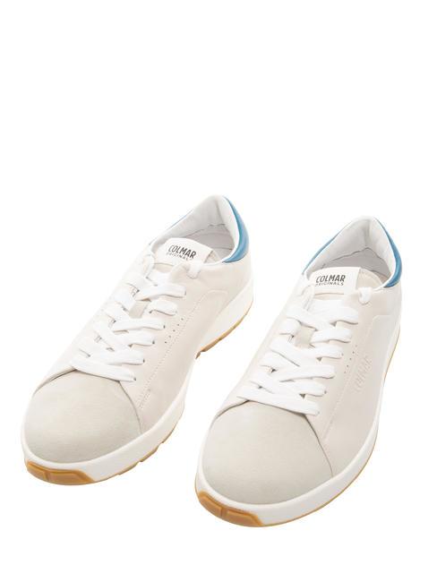 COLMAR FEYDER VINTAGE  Zapatillas feyder vintage blanco roto-azul 186 talla 40 - Zapatos Hombre