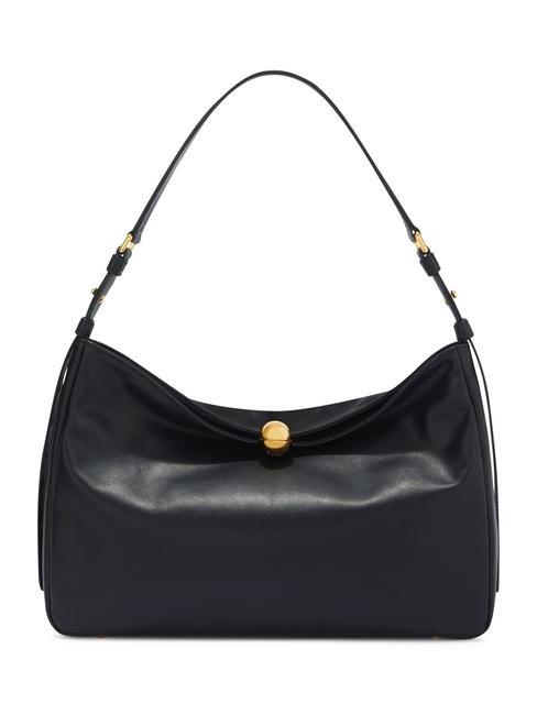 FURLA SFERA SOFT Bolso bandolera de piel negro - Bolsos Mujer