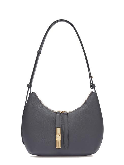 FURLA GOCCIA Bolso bandolera de piel martillada suelo - Bolsos Mujer