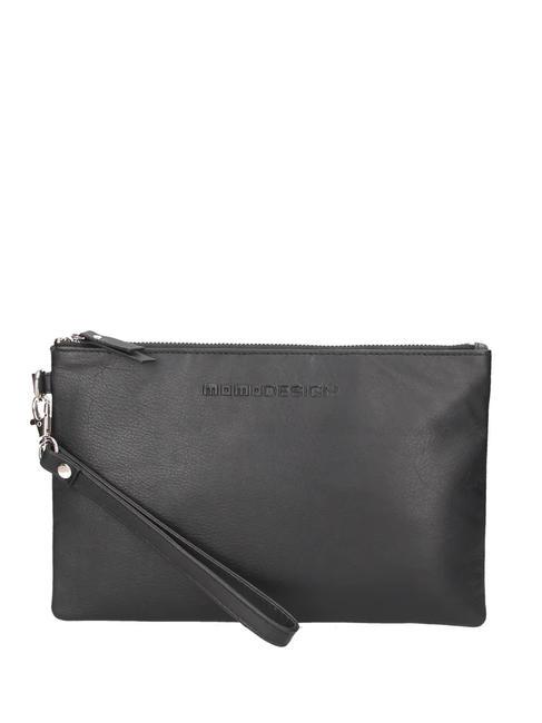 MOMO DESIGN DESIGN Bolso de mano de piel negro - Neceser