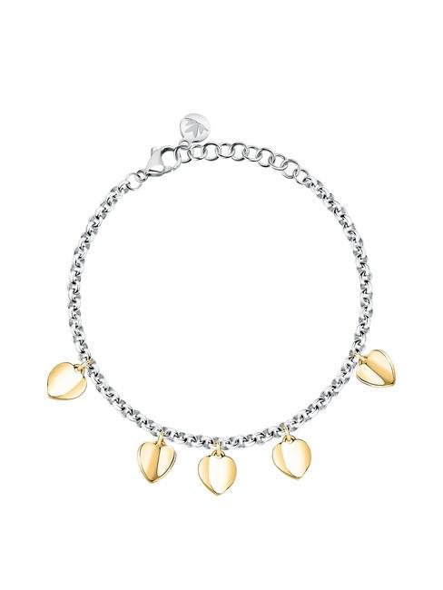 MORELLATO PAILETTES Pulsera con dijes de corazón SILVER - Pulseras