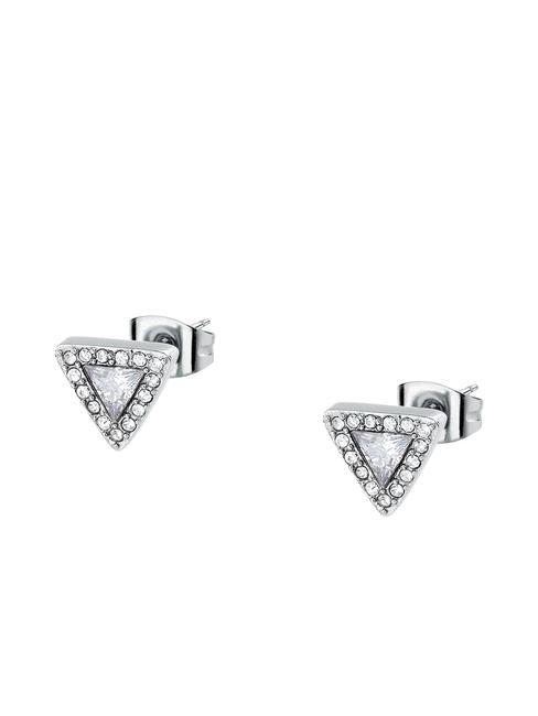 MORELLATO TRILLIANT Pendientes triangulares con circonitas SILVER - Pendientes