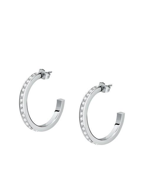 MORELLATO CREOLE Pendientes semicirculares con cristales SILVER - Pendientes